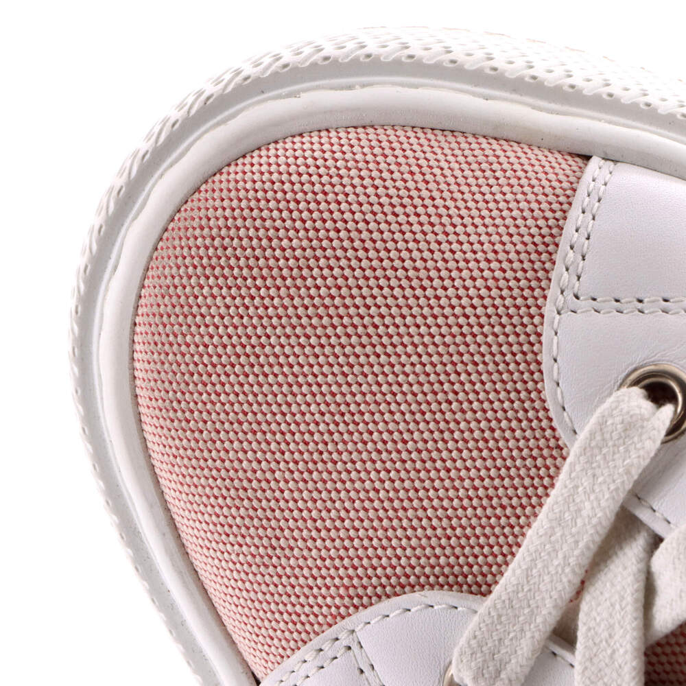 Hermes Women's Day Sneakers Leather and Canvas - Picture 5 of 6